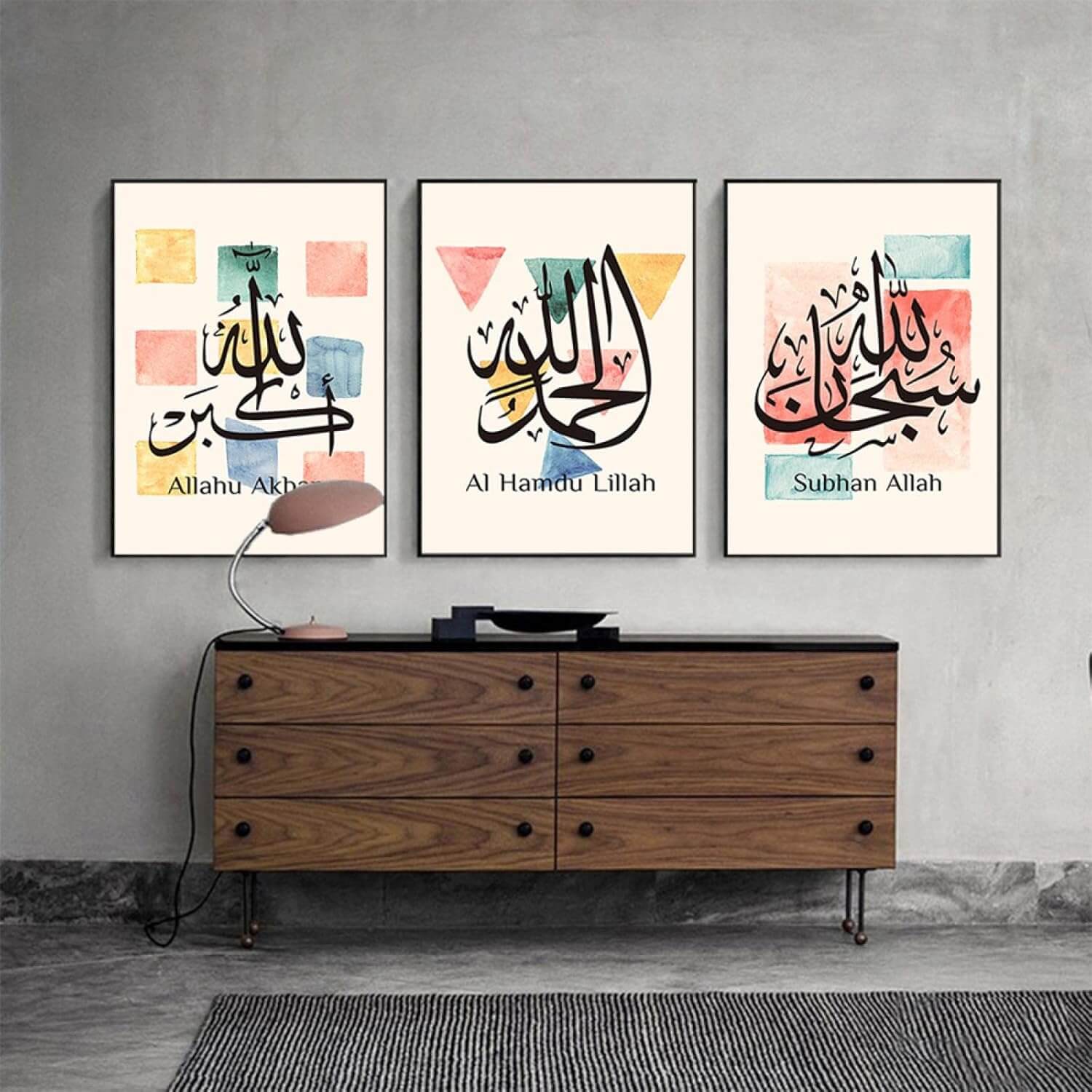 Photo Credits: amazon.ca/Calligraphy-Abstract-Paintings-Pictures-Frameless/