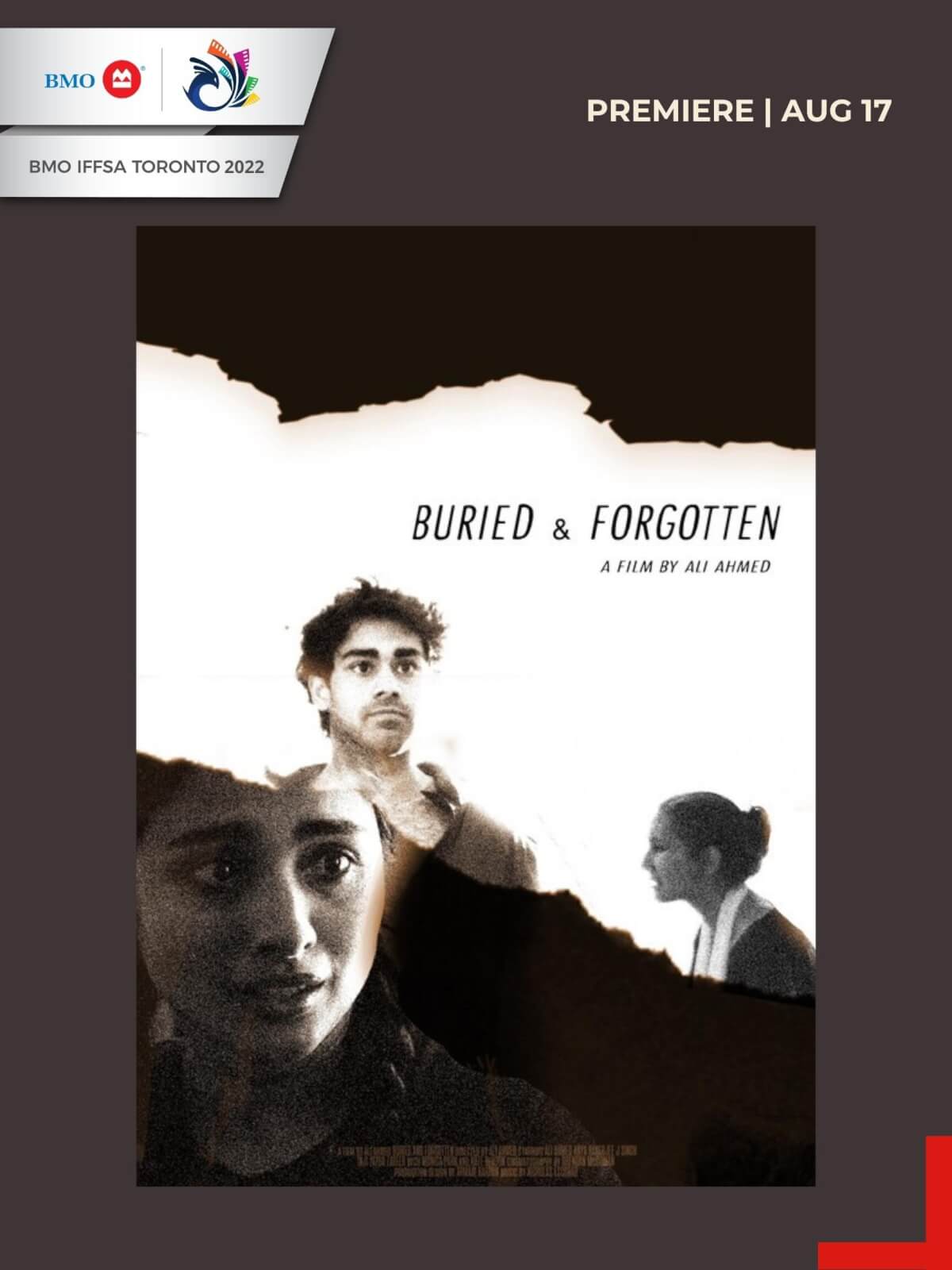 A poster of the movie, Buried and Forgotten. 