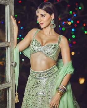 Celeb Style Alert: Ananya Panday's Regal Lehenga Vibe: Ananya Panday. Photo Credit: www.instagram.comCeleb Style Alert: Ananya Panday's Regal Lehenga Vibe: Ananya Panday. Photo Credit: www.instagram.com