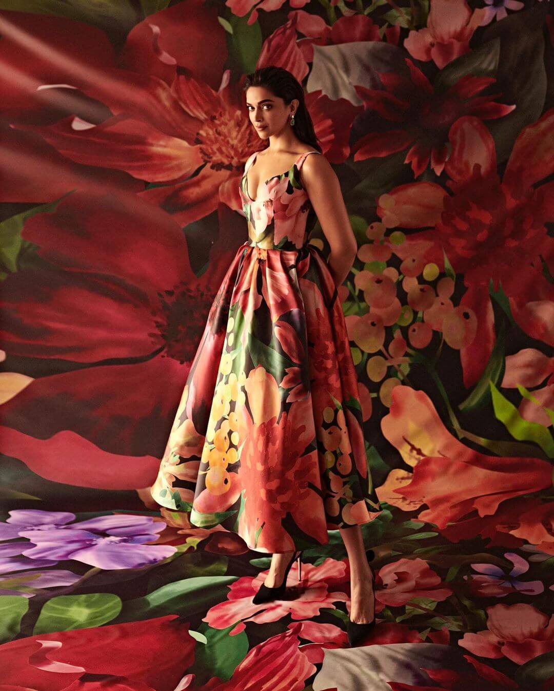 Deepika Padukone Comes Up Roses In Stunning Floral Frock. Photo Credit: https://www.instagram.com/deepikapadukone