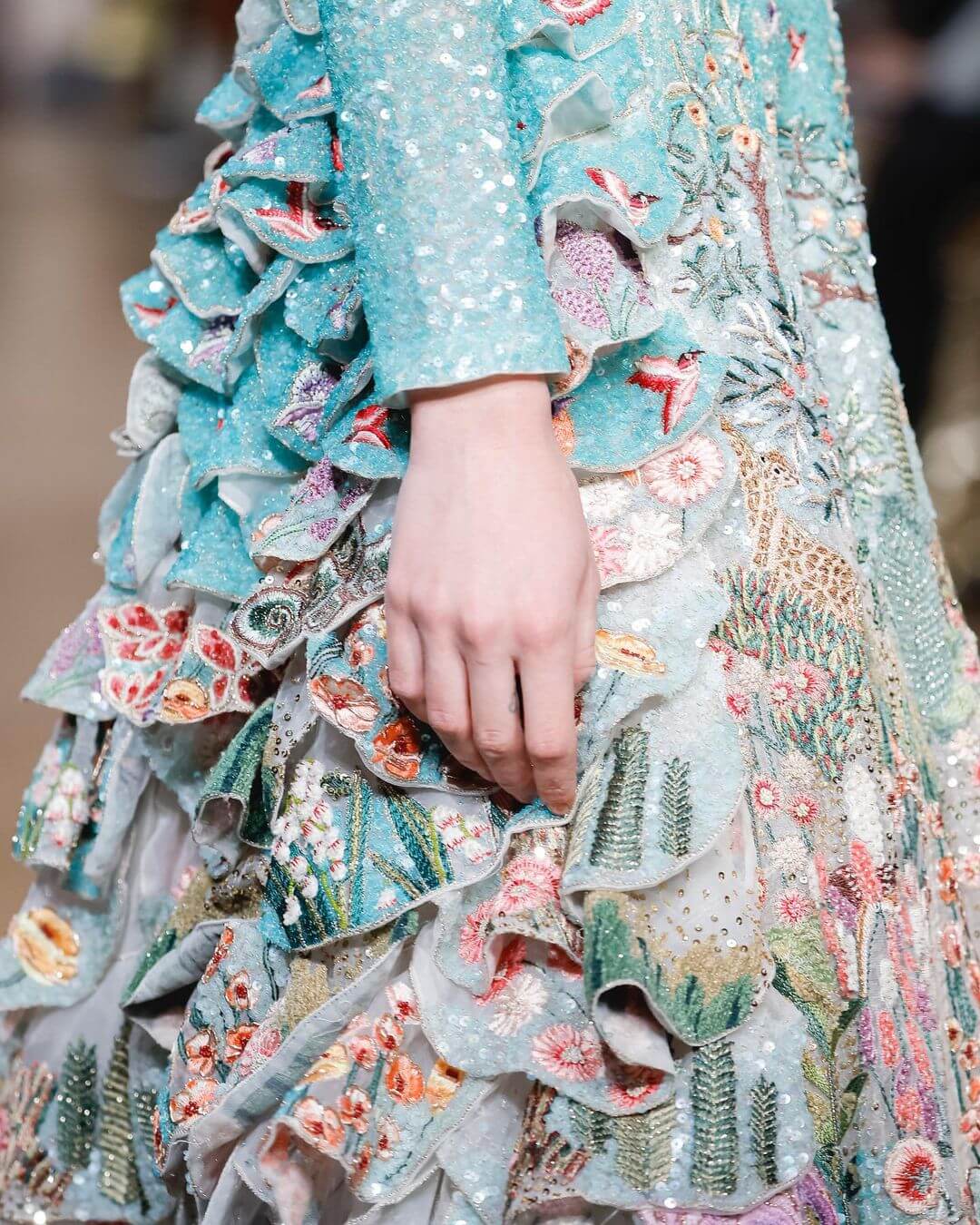 The Stunning Details In Rahul Mishra's Spring 2023 Couture Collection. Photo Credit: www.instagram.com