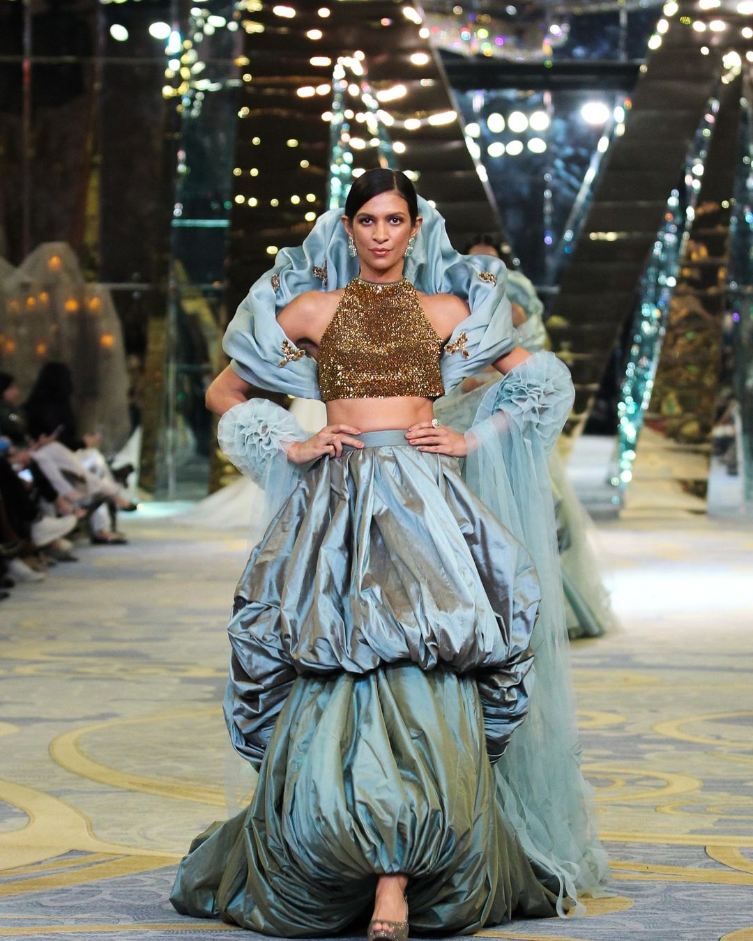 Manish Malhotra Heralds In The Era Of The Bold Bride With His Latest Couture Collection: Drama after dark. Photo Credit: www.instagram.com