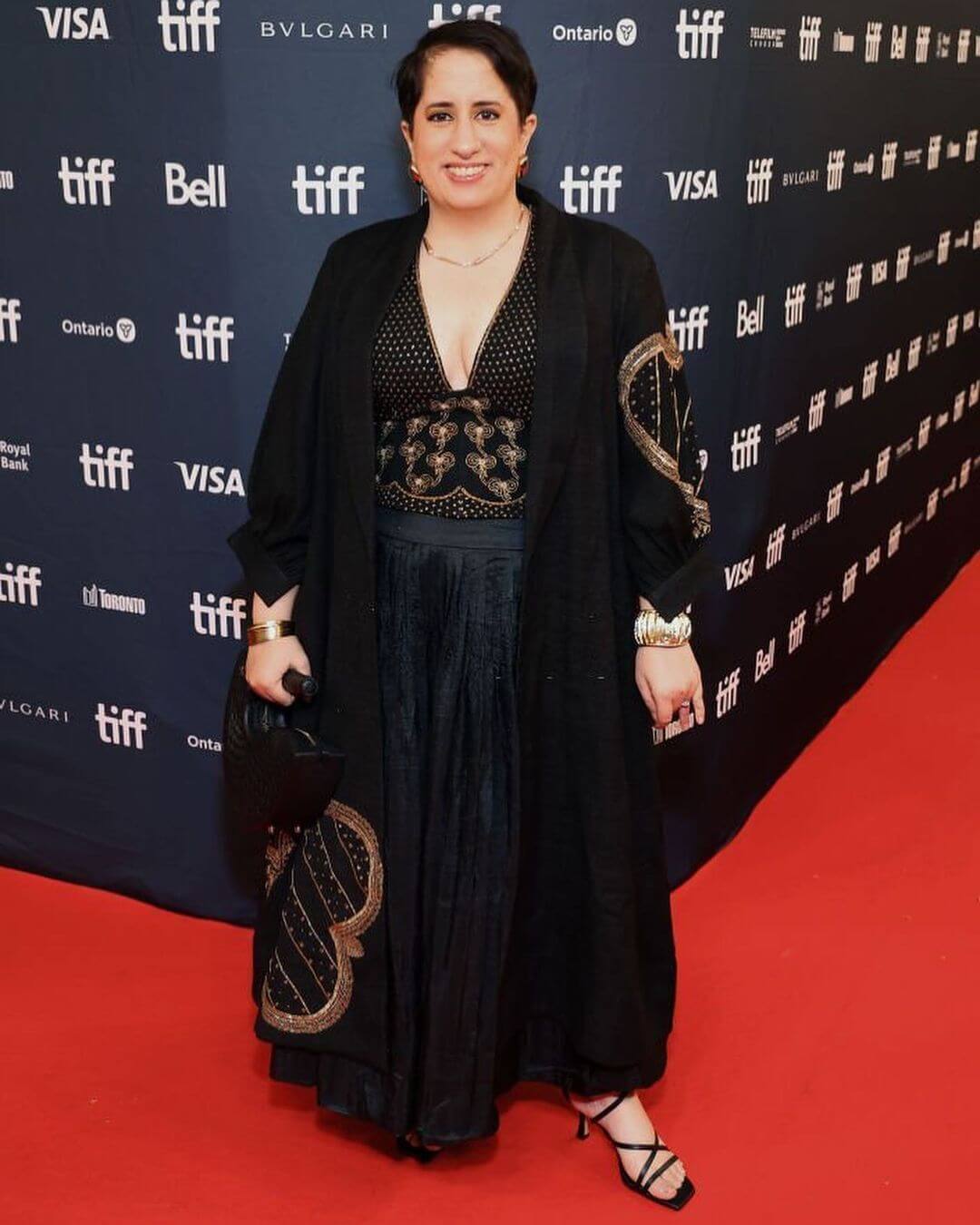 TIFF 2023: Our Best Dressed From The Red Carpet: Guneet Monga. Photo Credit: www.instagram.com