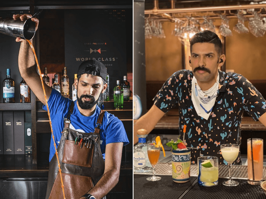 Raj Shukla. L: charlestonwineandfood.com. R: IG - @raj.shukla88