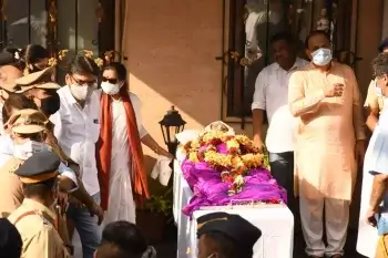 Lata Mangeshkar (1929-2022):  Celebs Pay Tribute To India’s “Nightingale Of Bollywood”: Cricket players from India and West Indies pay tribute before their match. tribute. Photo Credit: www.outlookindia.com