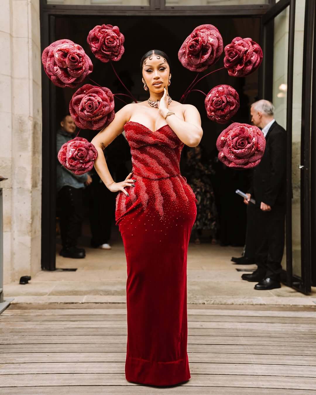 Paris Goes Desi: South Asian Designers Dazzle The Runway At Couture Week FW25/26: Photo Credit: www.instagram.com @ritik_tik @iamcardib