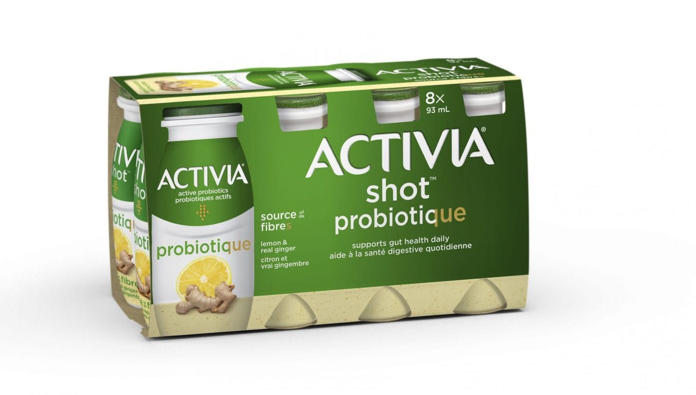 Activia Shot Probiotic Yogurt in Blueberry. Photo Credit: Activia