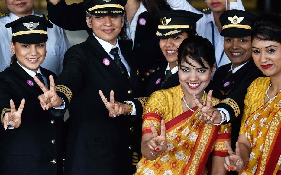 Air India All Women Crew