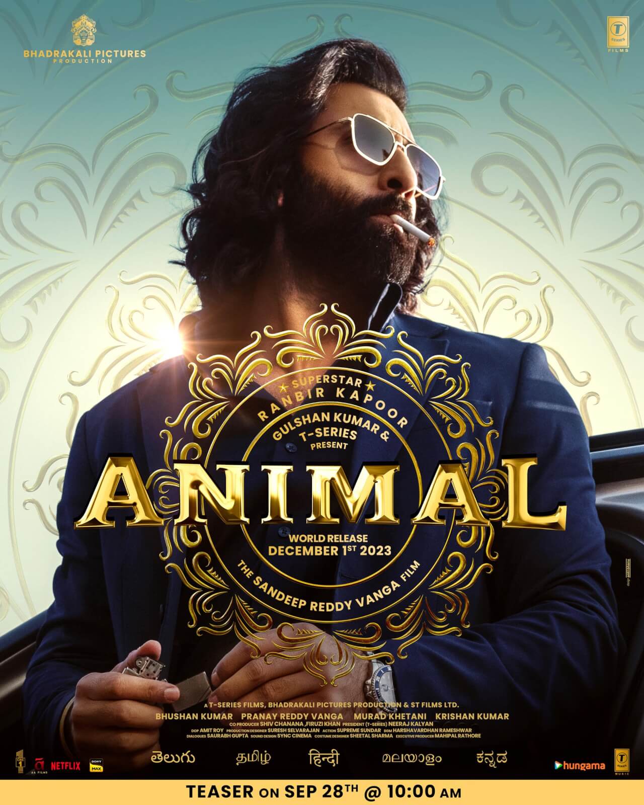 Hot December 2023 Films From Bollywood And Beyond: Animal.