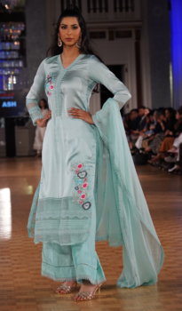 Day 2 Highlights: 'Lifestyle Toronto' Showcasing Pakistani Fashion Designers Ends With A Show-Stopping Finale: Moazzam Abbasi and his collection at Lifestyle Toronto. Photo Credit: Annie Koshy - GTA South Asian Media Network Inc.