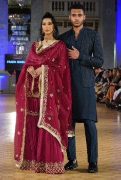 Day 2 Highlights: 'Lifestyle Toronto' Showcasing Pakistani Fashion Designers Ends With A Show-Stopping Finale: Faiza Saqlain. Photo Credit: Annie Koshy - GTA South Asian Media Network Inc.