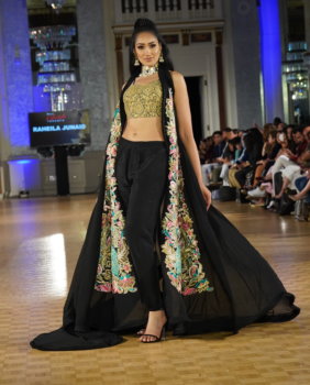 Day 2 Highlights: 'Lifestyle Toronto' Showcasing Pakistani Fashion Designers Ends With A Show-Stopping Finale: Moazzam Abbasi and his collection at Lifestyle Toronto. Photo Credit: Annie Koshy - GTA South Asian Media Network Inc.