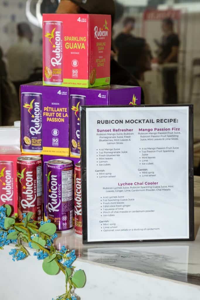Mocktails by Rubicon Exotic | Photo Credit: ANOKHI LIFE / Fynn Badgley Photography