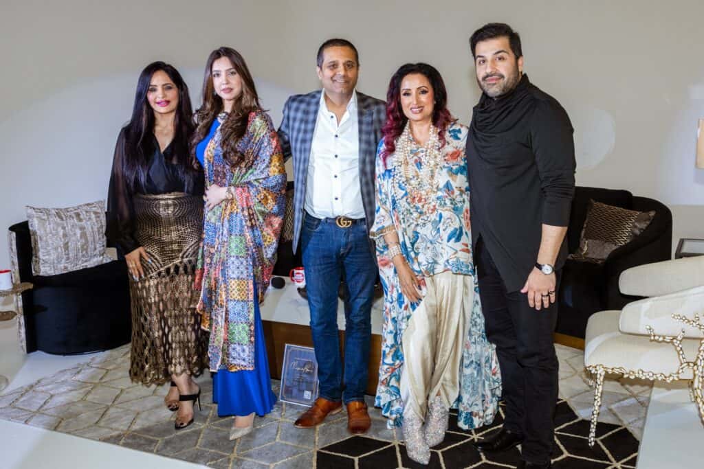 L-R: Dr. Ruby Dhalla, Roma Adil, Asif Sajan, Raj Girn, Jason Cameron