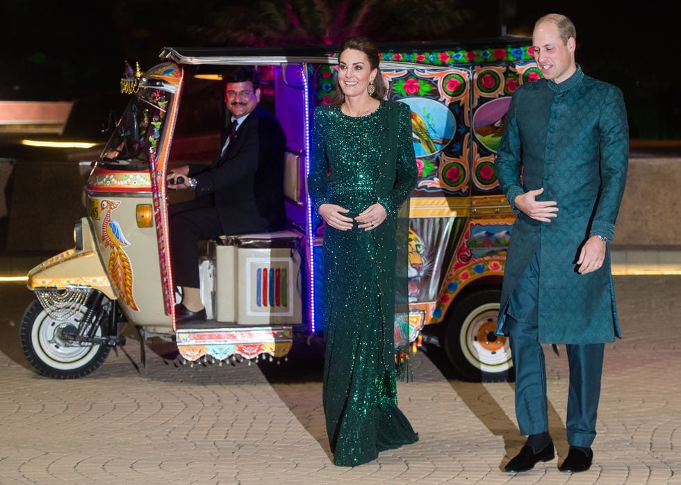 Kate Middleton's Scene-Stealing Looks From Their Royal Tour Of Pakistan