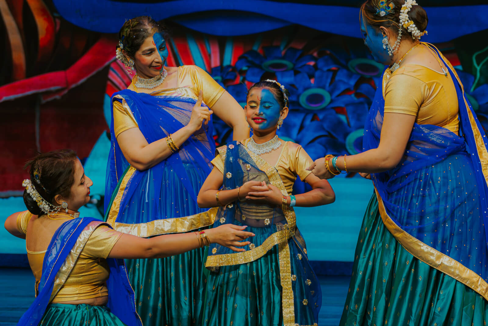 Diwali Dance Fest Makes History at Walt Disney World® Resort: The extravagant showcase. Photo Credit: Geo Media Co.