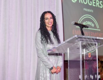 Highlights From The Women Empowerment Awards 2022: President and Founder Klaudia Zinaty. Photo Credit: George Pimentel