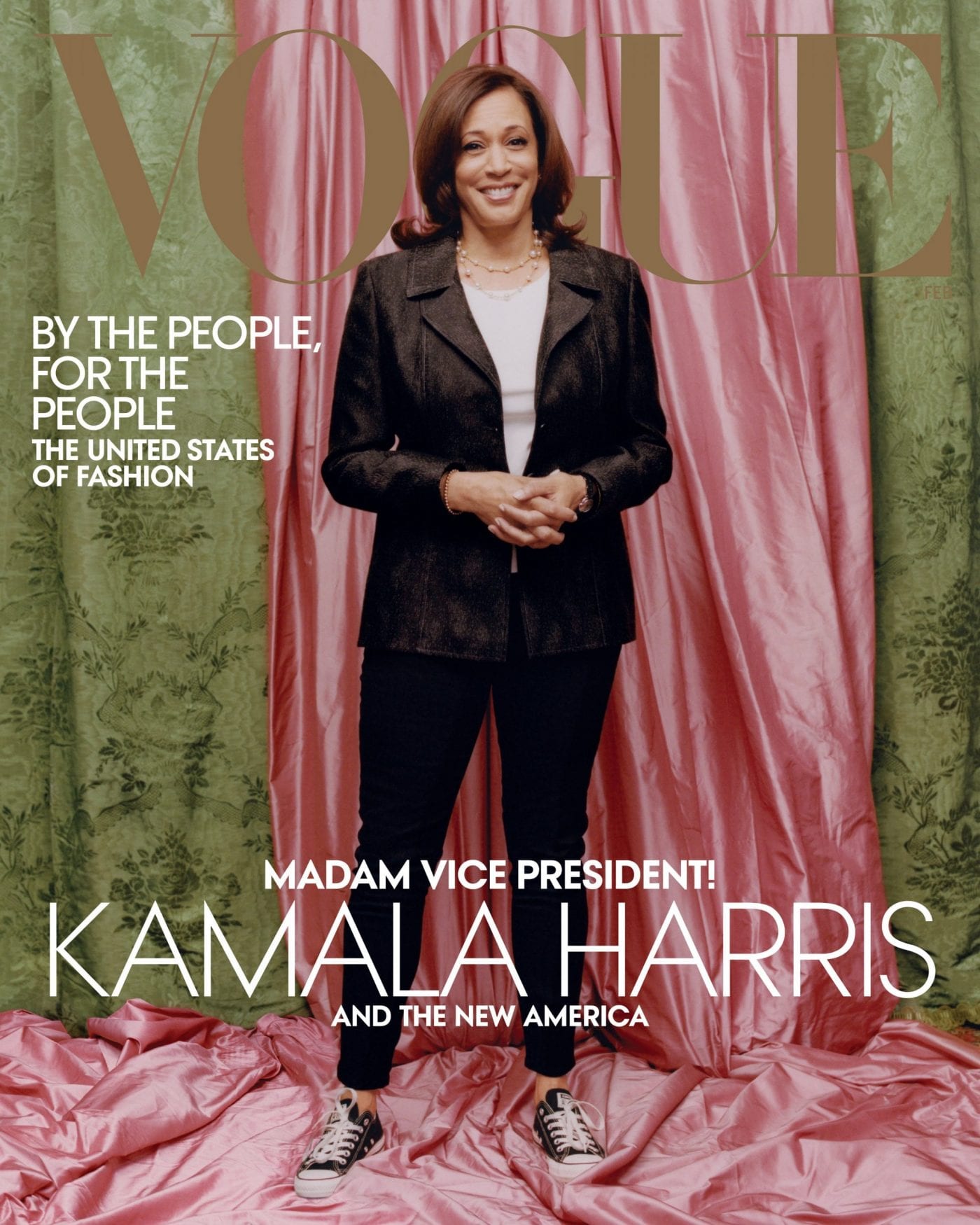 What Is Up With That Kamala Harris' Vogue Cover: The cover that was approved by Harris and her team.