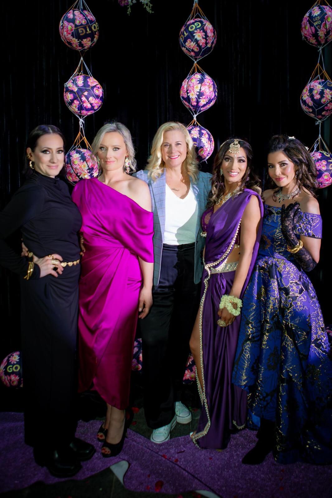 New Female-Led Studio ‘Goddess On The Grind’ Sets Bold Vision | L-R: Morgan Davidoff, Sarah McVie, Allana Harkin, Uppekha Jain, Nadia Bonner | Photo Credit: Kurtis Bernard Photography