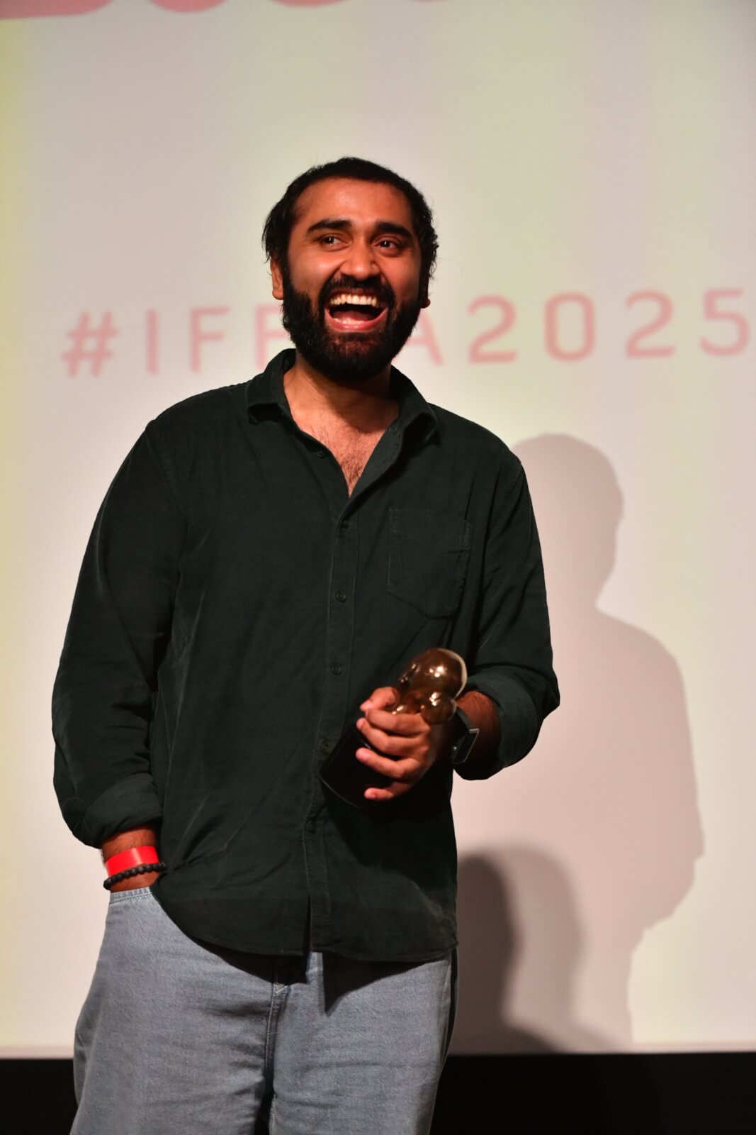 Grand Jury Prize Winner: Humans In The Loop. Credit: IFFLA