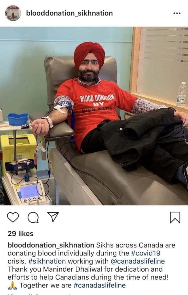 COVID-19: The Sikh Nation Breaks Records With The Biggest Blood Drive In Canada:
