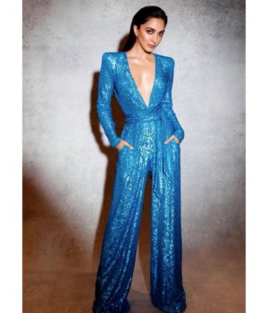 Celebrity Style Alert: Kiara Advani Shines Like A Diamond In Naeem Khan