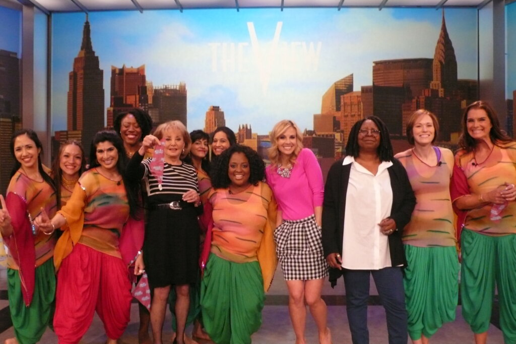 Sarina Jain & Masala Bhangra On The View. Photo Credit: Sarina Jain