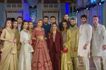 Day 2 Highlights: 'Lifestyle Toronto' Showcasing Pakistani Fashion Designers Ends With A Show-Stopping Finale: Faiza Saqlain with her collection at Lifestyle Toronto. Photo Credit: Media Works!!