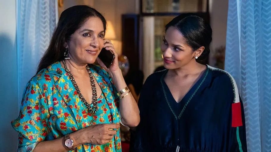 5 Reasons We Love Netflix Show Masaba Masaba and You Will Too: Masaba Gupta and her younger self. Photo Credit: Netflix