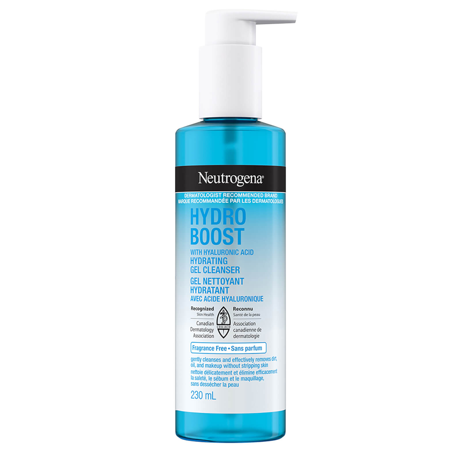 Neutrogena® Hydro Boost Hydrating Cleansing Gel, Fragrance Free 