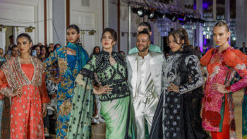 Day 1 Highlights: 'Lifestyle Toronto' Lit Up The Runway With The Hottest Pakistani Fashion Designers In Exclusive 2-Day Event: Basktage beautys prepping for the runway show. Photo Credit: Riwayat/Marina Blackk for Batchan.media