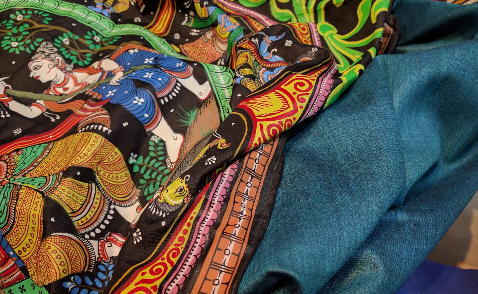 How You Can Use The Revival Of South Asian Embroidery To Elevate Your Home - Pattachitra. 