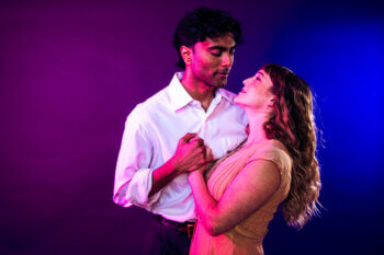 Praneet Akilla and Lili Beaudoin as Romeo & Juliet. Credit: Dahlia Katz. Exclusive Interview: From SkyMed to Shakespeare: Praneet Akilla Builds Stories That Matter!