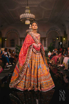 Festive Trend Report From South Asian New York Fashion Week. Mayyur Girhotra. Photo Credit: SANWFW/Swapnil Junjare