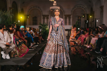 Festive Trend Report From South Asian New York Fashion Week. Mayyur Girhotra. Photo Credit: SANWFW/Swapnil Junjare