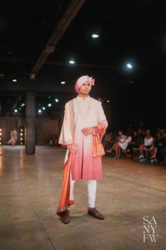 Get Your Diwali Fashion Inspo Here With Our Festive Trend Report From South Asian New York Fashion Week. Photo Credit: SANWFW/Swapnil Junjare