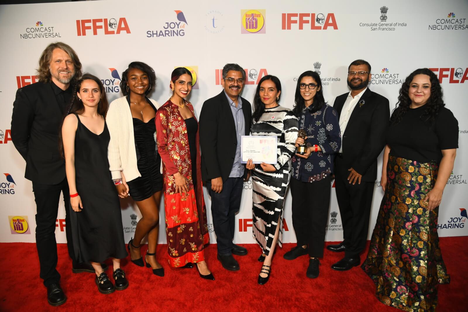 Shorts Winners and Shorts Jury. Credit: IFFLA