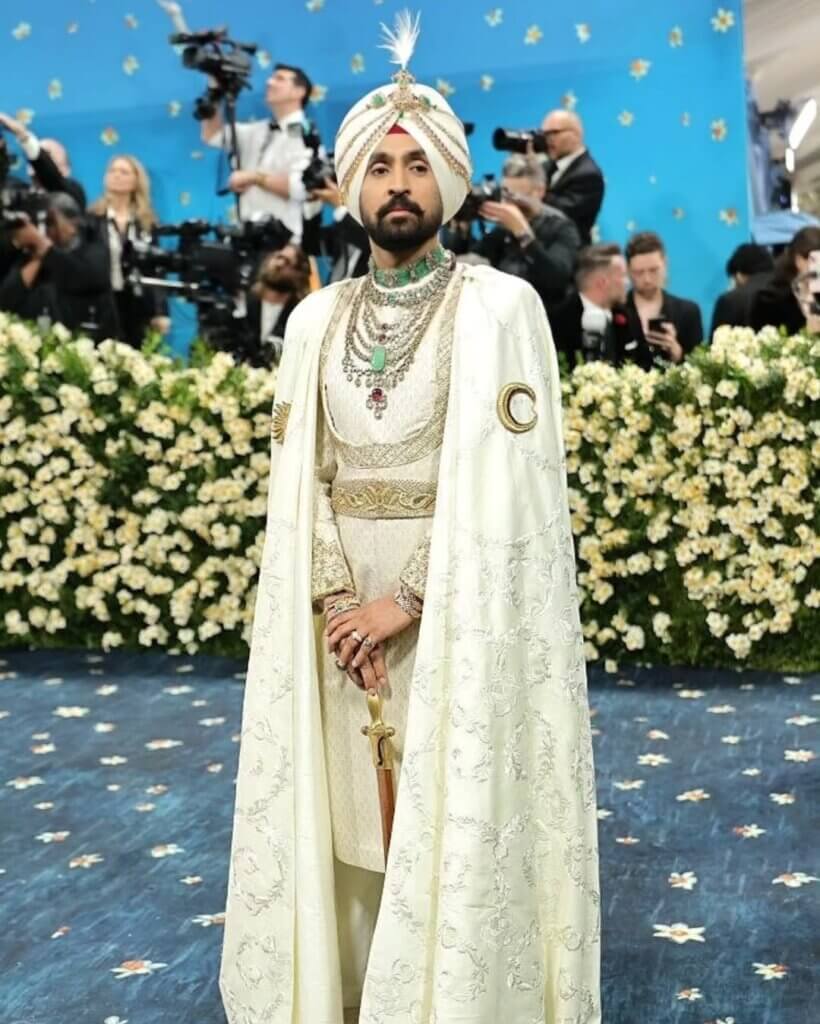 South Asian Glam Takes Over The 2025 Met Gala: Dosanjh made his debut like a true Maharaja. Photo Credit: Getty Images - www.instagram.com @brownhistory @diljitdosanjh