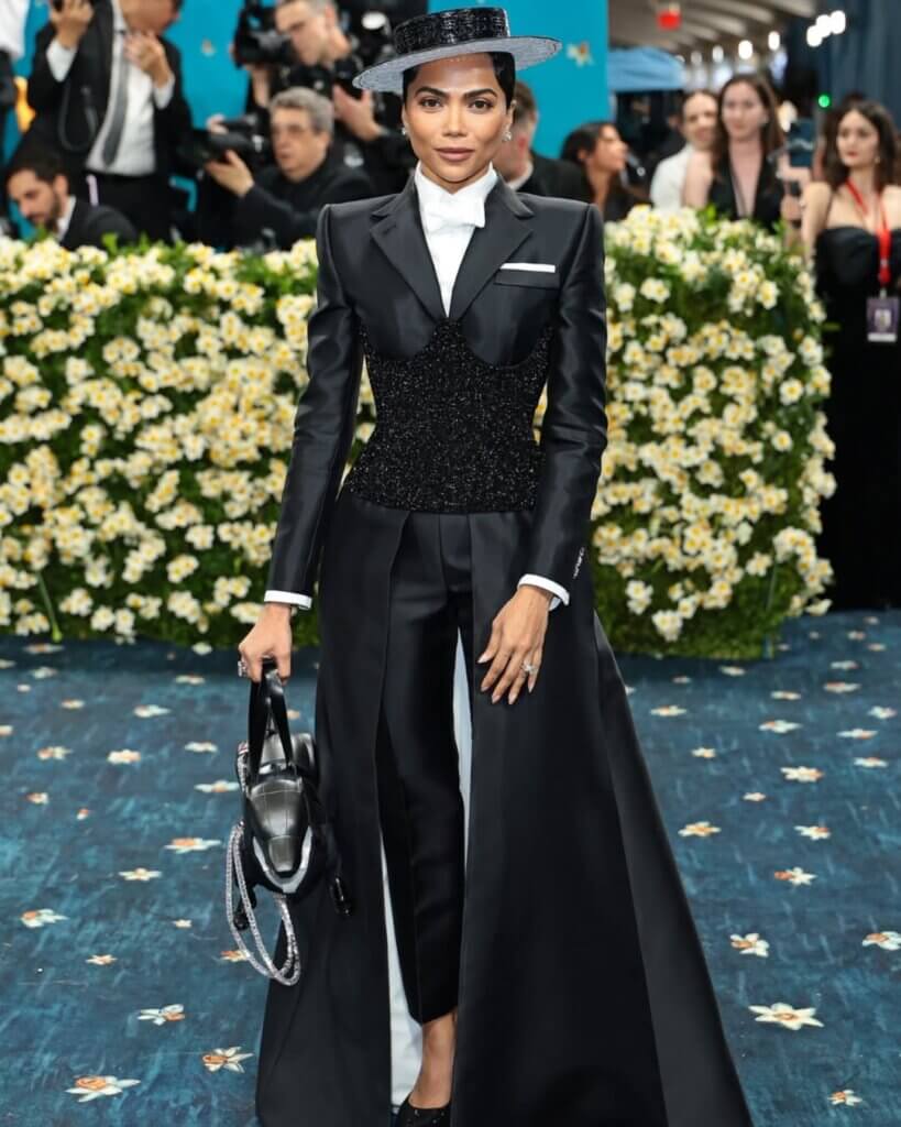 South Asian Glam Takes Over The 2025 Met Gala: This outfit is so thoughtful - definitely a top contender of the evening for me! Photo Credit: Getty Images - www.instagram.com @metgalaofficial_ @hautemona