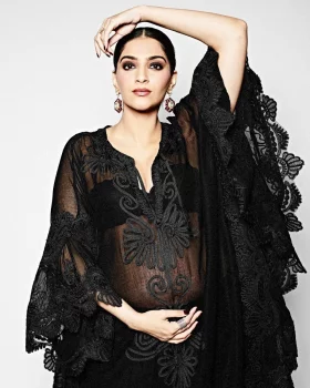 Sonam Kapoor Adds Boho Flair To Her Baby Bump