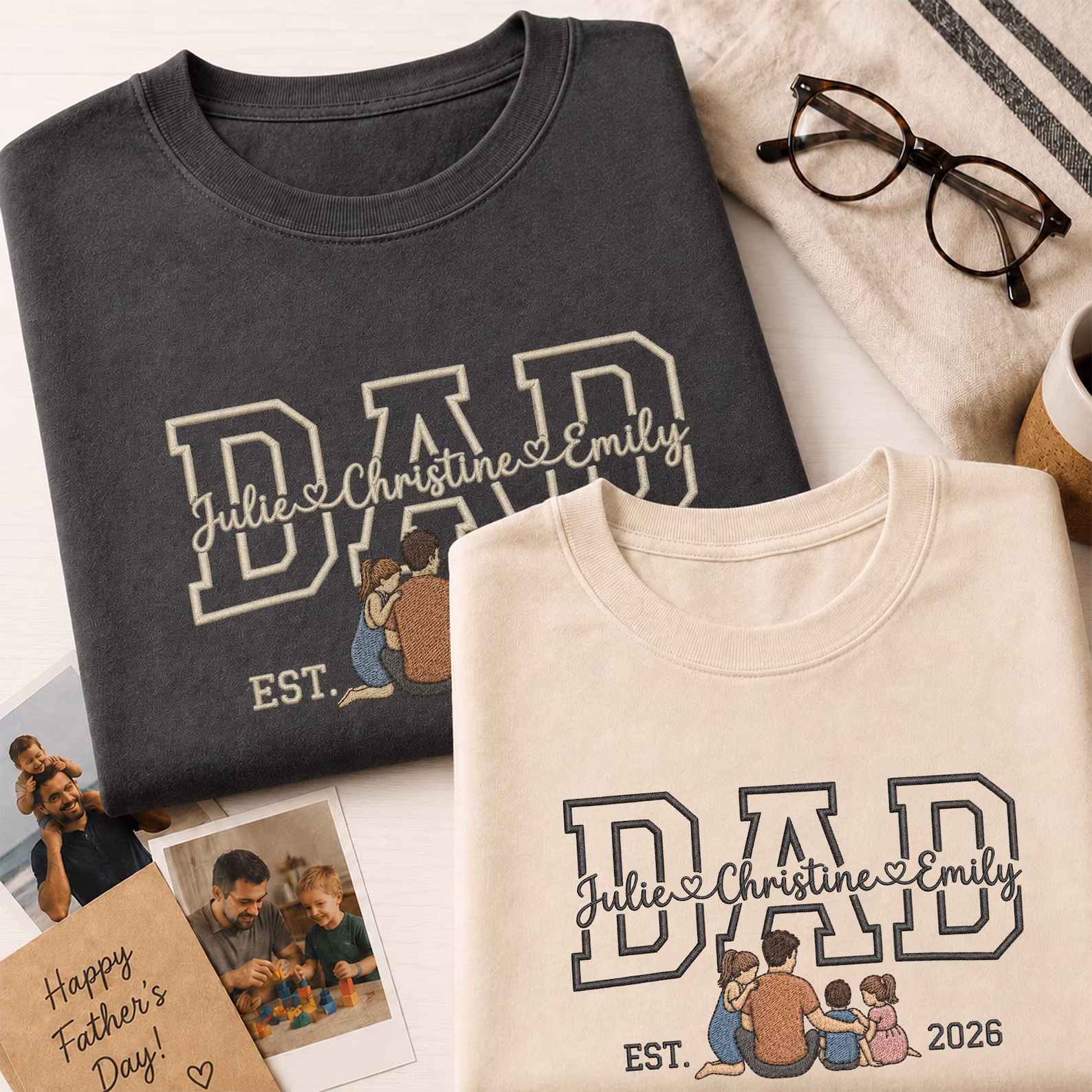 Graphic Tees. Photo Credit: Etsy.com | Father's Day Gift Guide