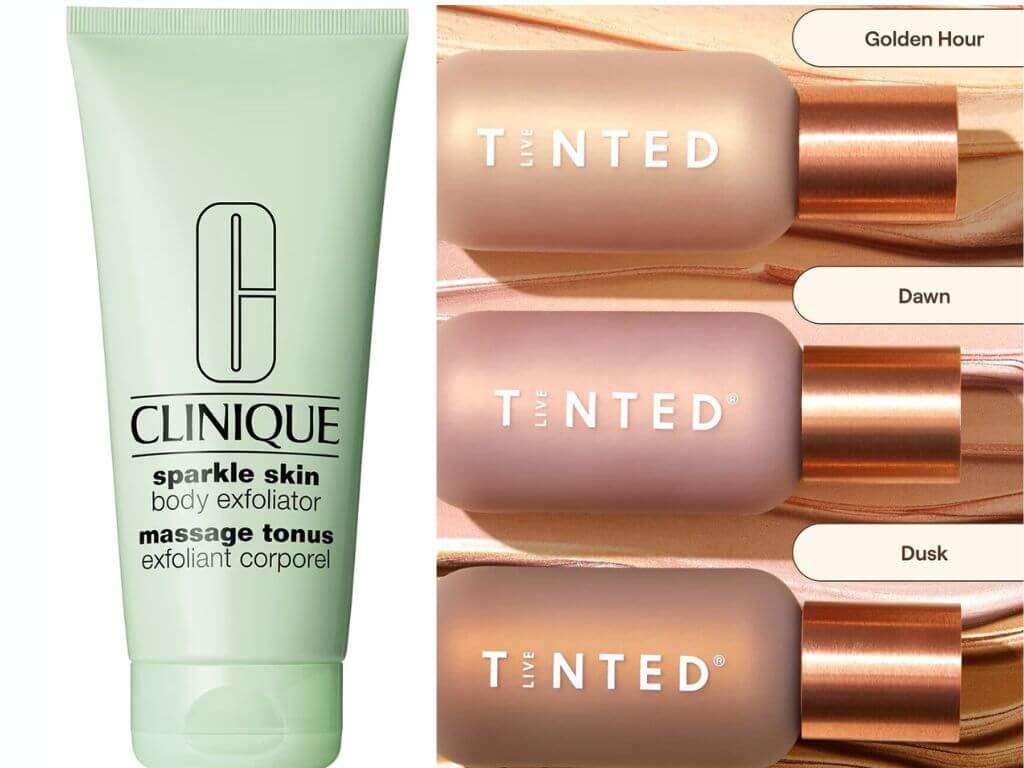 #ANOKHI20: Here’s How You Can Get The Best Beauty Looks From The ANOKHI Emerald Series: (L-R) Clinique Sparkle Skin and Live Tinted Hueglow. Photo Credit:  www.clinique.ca, www.livetinted.com