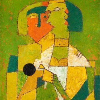 V.S. Gaitonde Painting