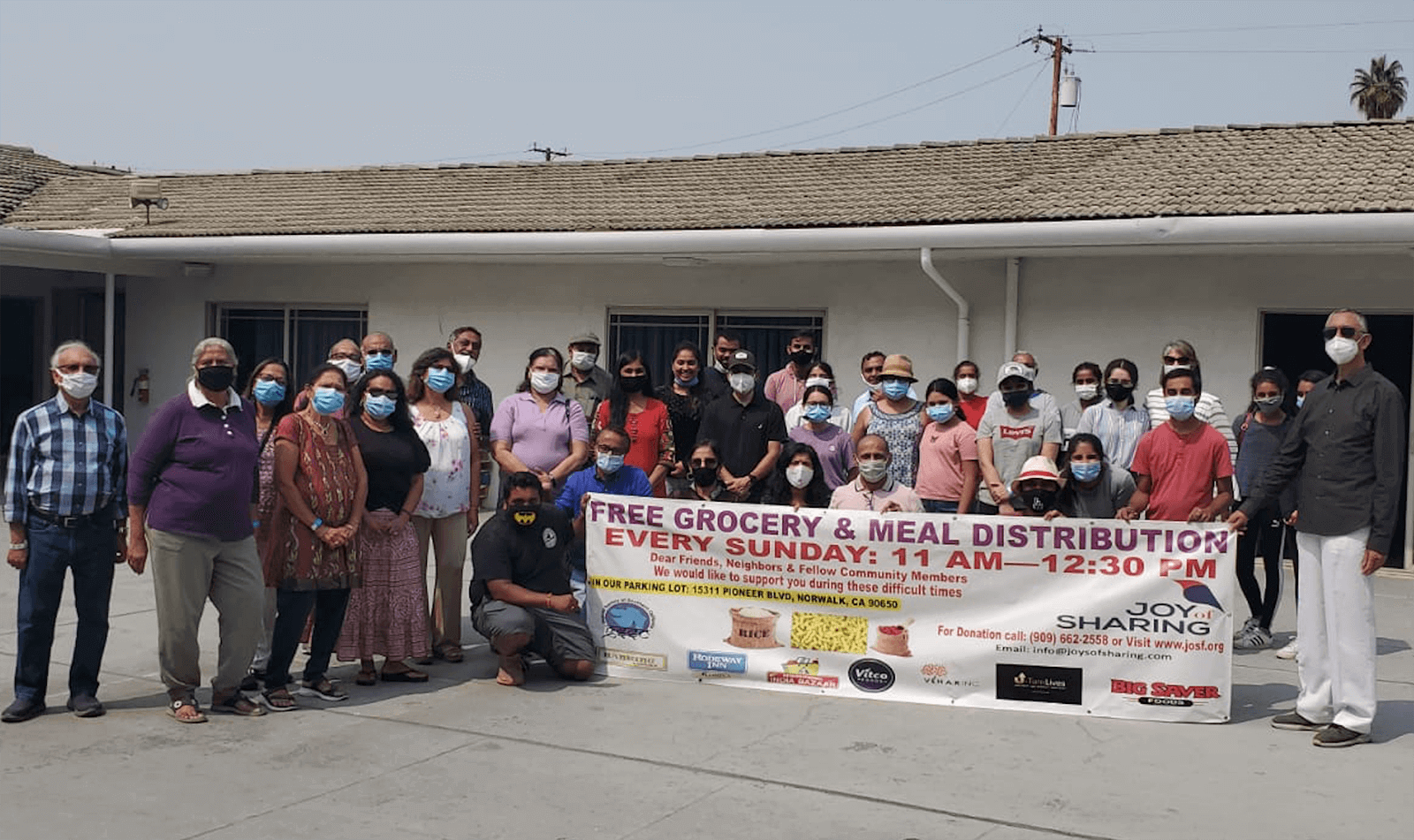 Joy Of Sharing Foundation Provides Fresh Food & Groceries For The Underserved In Southern California