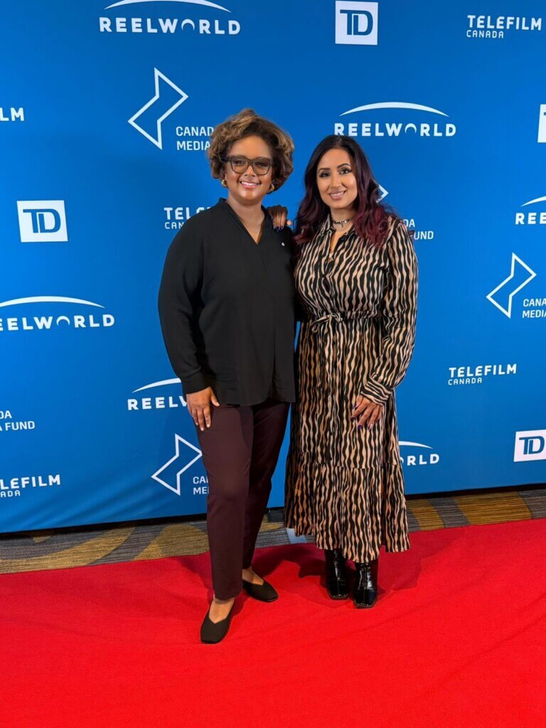 Raj Girn With ReelWorld Founder, Tonya Williams