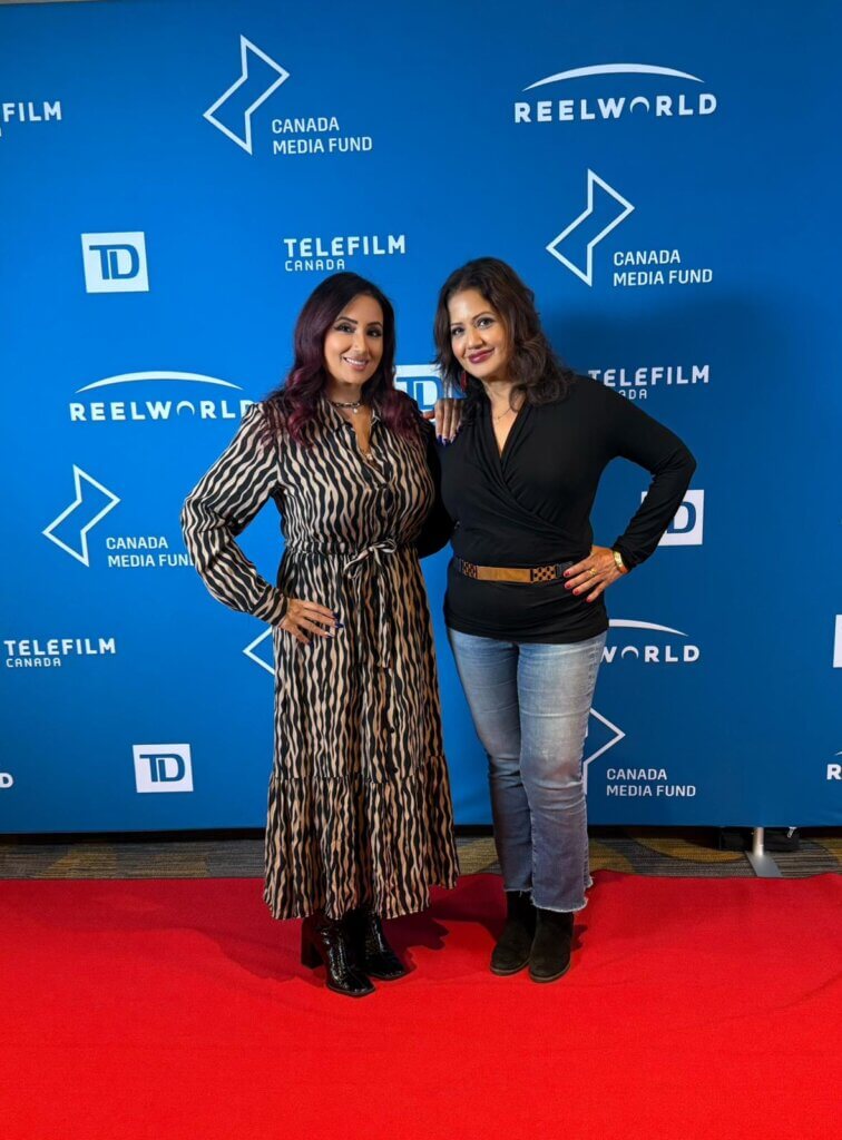 Raj Girn With Director Bajlit Sangra ('Have You Heard Judi Singh')