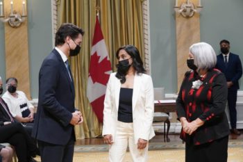Breaking News: Anita Anand Becomes First Female Canadian Defence Minister Nearly 30 Years