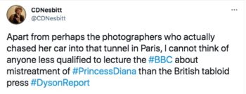 Twitter Reacts To The Dyson Report & Martin Bashir Using "Deceitful" Measures To Land The Princess Diana Interview