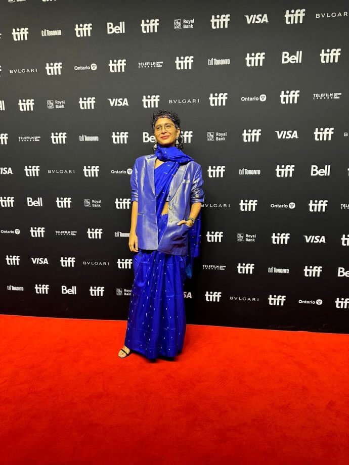 TIFF 2023: Our Best Dressed From The Red Carpet: (L-R): Karan Johar with Guneet Monga. Photo Credit: www.instagram.com