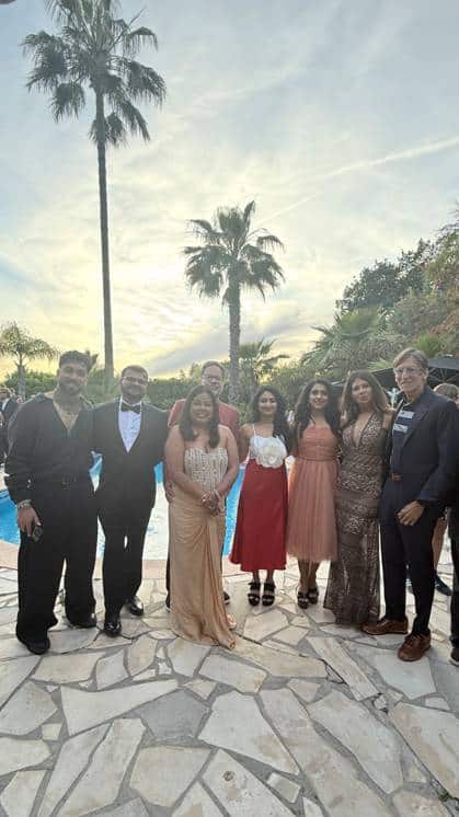 (L-R) Hariqbal Basi, Neeraj Churi, Rohi Mirza Pandya, Gitesh Pandya, Anjana Gopakumar, Aizzah Fatima, Chandrani Ghosh, and Rohit Bhayana